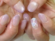 ドロッセル(Drossel)/ふんわりグラデ×紫陽花アート