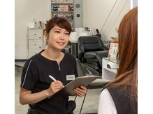 ラシックヘア 三木本店(LASSIC HAIR)/【エステ】カウンセリング風景