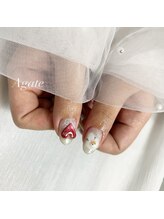 アゲート(Agate)/雪だるま