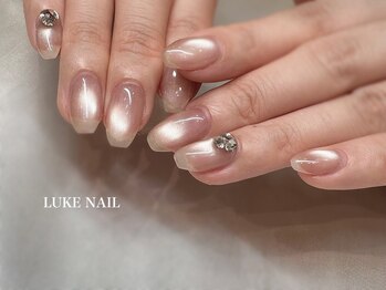 ルークネイル(LUKE NAIL)の写真/モチの良さとフォルムの仕上がりに満足度◎丁寧なカウンセリング込みなのでお爪の悩みはご相談ください♪