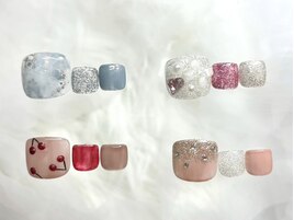 フットネイル☆定額デザイン