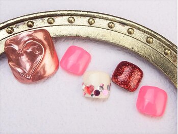 ネイルズガッシュ 蒲田東口店(NAILsGUSH)/*ミラーハート*