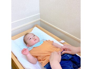 コレカラ骨盤整体院/おむつ交換スペースあります