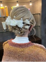 ユアーズ 四街道店(YOURS)/成人式着付ギブソンタック卒業式