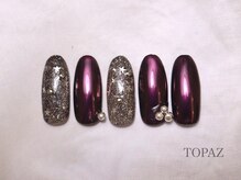 トパーズ 恵比寿(TOPAZ)/ミラーネイル［恵比寿/ネイル］
