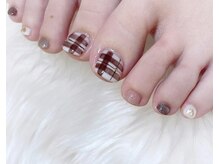 シェリエ(Cherie)/フット/チェックネイル