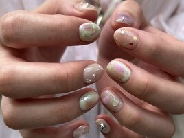 パステル　ニュアンス