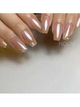 ノエム ネイルサロン(NOEM)/ホワイトミラー