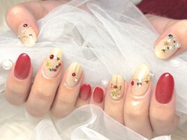 ☆キレイめクリスマスネイル☆