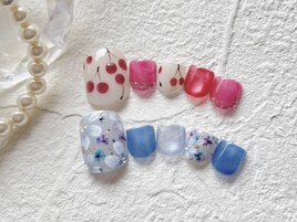 Spring foot sample♪