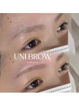ユニブロウ 四条烏丸河原町(UNI BROW)/[河原町]アイブロウ眉毛WAX脱毛