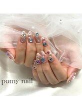 カラフルストーンネイル