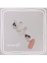 ネイルサロンワイスリー (y3)/8月サンプルデザイン