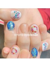 ピンクマジック(PINKMAGIC)/押し花ネイル