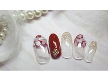 ルミエ(Lumie)/お花ネイル