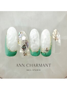 アンシャルマンネイルスタジオ(Ann charmant nail studio)/セレクトアートコース¥6,800～