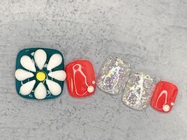 ◆フットネイル　再来＋￥1000◆