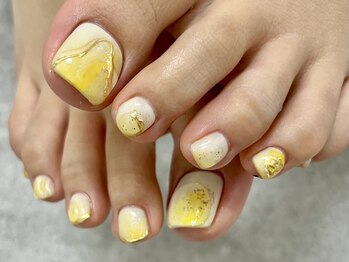 ★フット、イエローニュアンス★