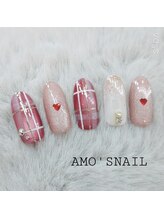 アモズネイル さっぽろ東急百貨店(AMO'S NAIL)/11000円デザイン
