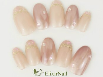 エリクサーネイル 池袋(Elixir Nail)/定額aシンプル/クーポン使用