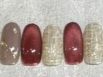 リアナ 船橋店(Riana)の写真/【パラジェル取扱い】選べる定額コースが人気★大人上品なデザインを豊富にご用意！[シンプル定額¥4980～]