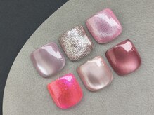 ネイラ 大宮店の雰囲気（ジェル・マニキュアともに色数豊富。ワンカラー/マグネット）
