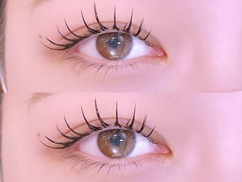 ネイチャンアイ 神楽坂 別館(Nai-Chan Eye)の写真/思わず見とれる愛され瞳へ！柔らかい質感と絶妙な束感でつくる、隙のある“モテ可愛い”目元をプロデュース