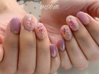 ネイルサロン ブルーム(BLOOM)/アート込みジェル604