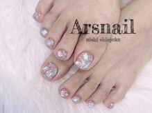 アルスネイル(Ars nail)/ちゅるんフットネイル