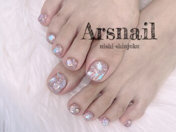 アルスネイル(Ars nail)/ちゅるんフットネイル