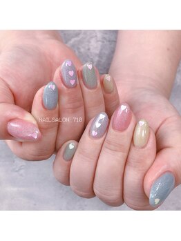 ナナイチゼロ(710)/カラフルネイル★