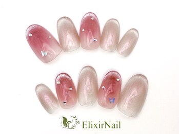 エリクサーネイル 池袋(Elixir Nail)/定額a シンプル/クーポン使用