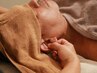 【肩こりや眼精疲労に◎】ヘッドスパ（首～腕まで）50分