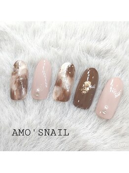 アモズネイル さっぽろ東急百貨店(AMO'S NAIL)/9900円デザイン