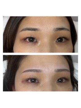 ネイルアンドアイラッシュサロン マーブル(marble)/ハリウッドブロウ＋まつげパーマ