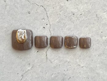 【シンプル◎フットネイル】