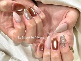 秋色ワンカラーネイル♪