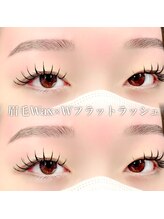 ミリミリ(milimili)/Wフラット×眉毛Wax