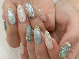 【山崎】シェルネイル