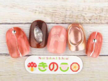 ネイルサロン きのこ/選べるデザインLコース