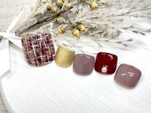 ネイルサロン ふるる 大須店/☆フットプチプラネイル#303