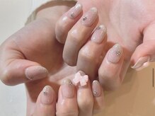 アイネイルズ 天神今泉店(I-nails)/【kotone.n】ピンクリボン