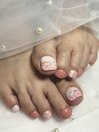 お客様ネイル　フットNo.22