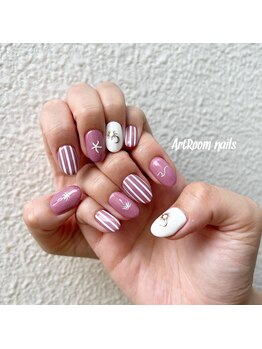 アートルーム(Art Room)の写真/圧巻の技術×繊細な手描きペイント=Art Room*毎日見惚れる指先を。<Art Design＋コース¥13750>