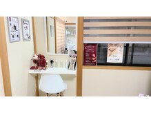 エステ後にメイクもできます