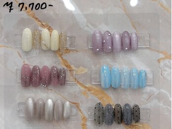 毎月デザインが変わる定額ネイル