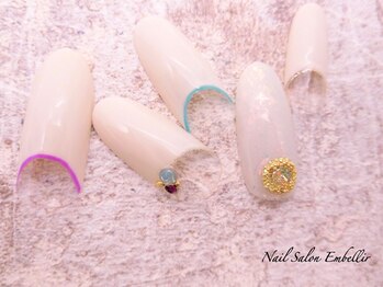 アンベリール 横浜店(Embellir)/(1542)カラーラインフレンチ