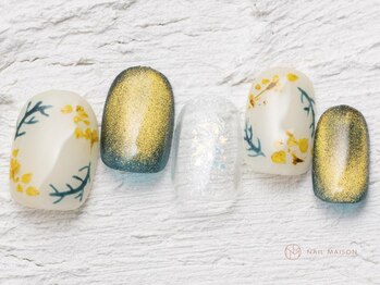 ネイルメゾン 池袋店(NAIL MAISON)/フラワーマグネット￥10550