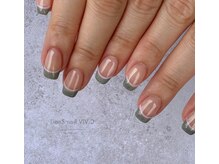 リアンスネイル ヴィヴィッド 岡山店(LianS nail ViViD)/バーチャルフレンチ