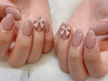 フルゥ エビス(fl EBISU.)/ワンカラー/リボンネイル